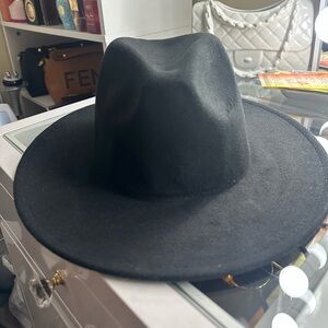 Classic Black Fedora Hat